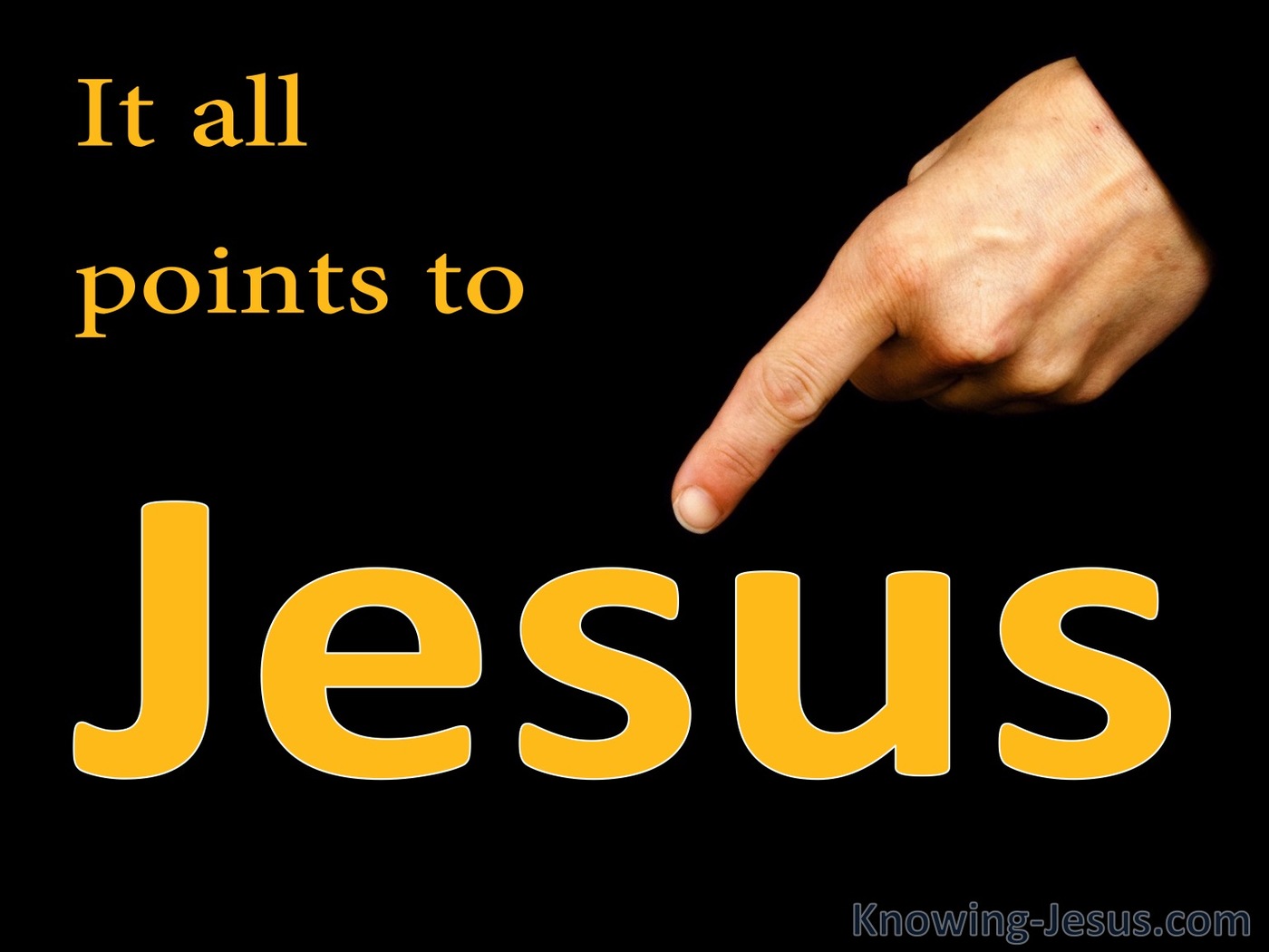It All Points To Jesus (devotional)05-11 (black)
